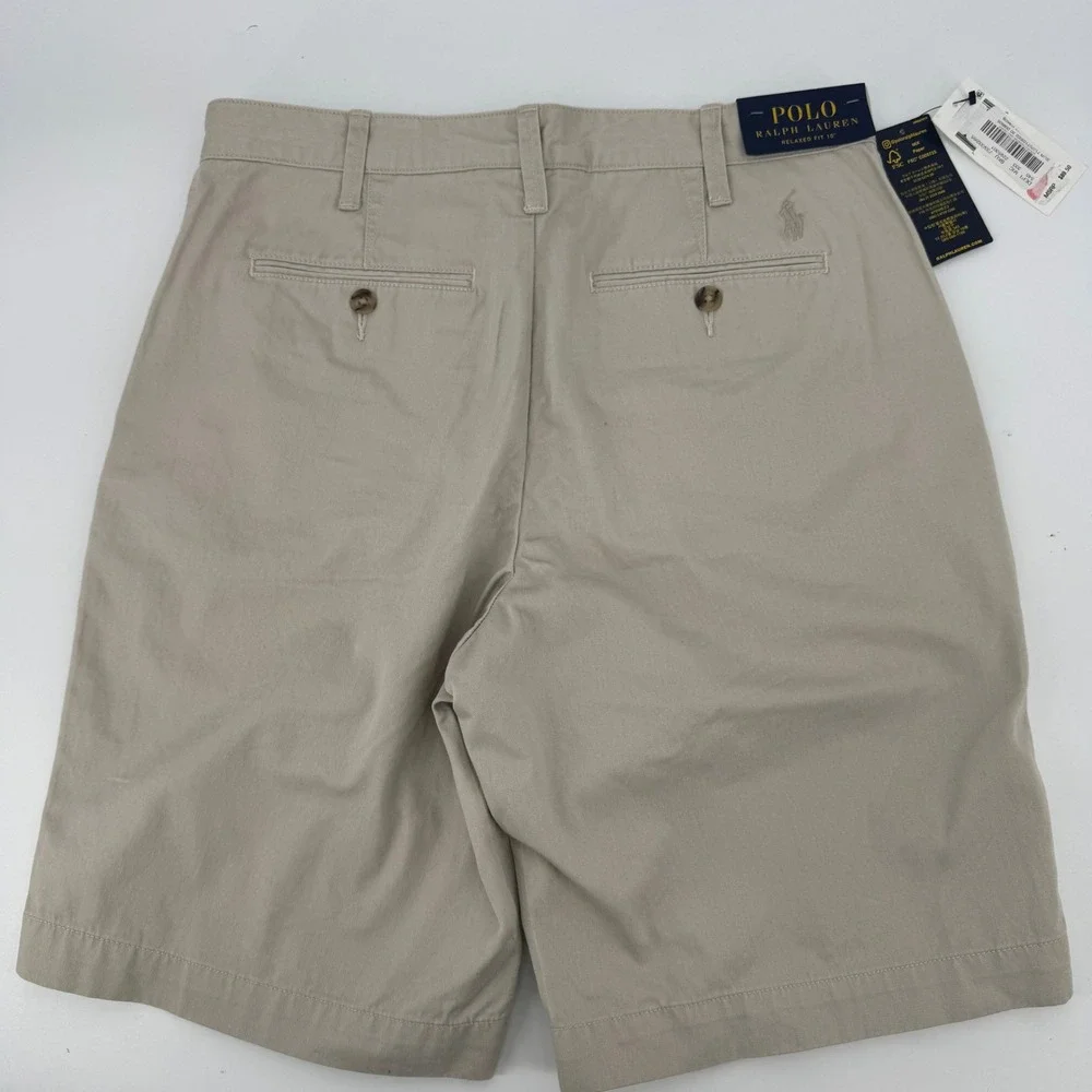 Polo Ralph Lauren Shorts Mens 30 Tan Relaxed Fit 10